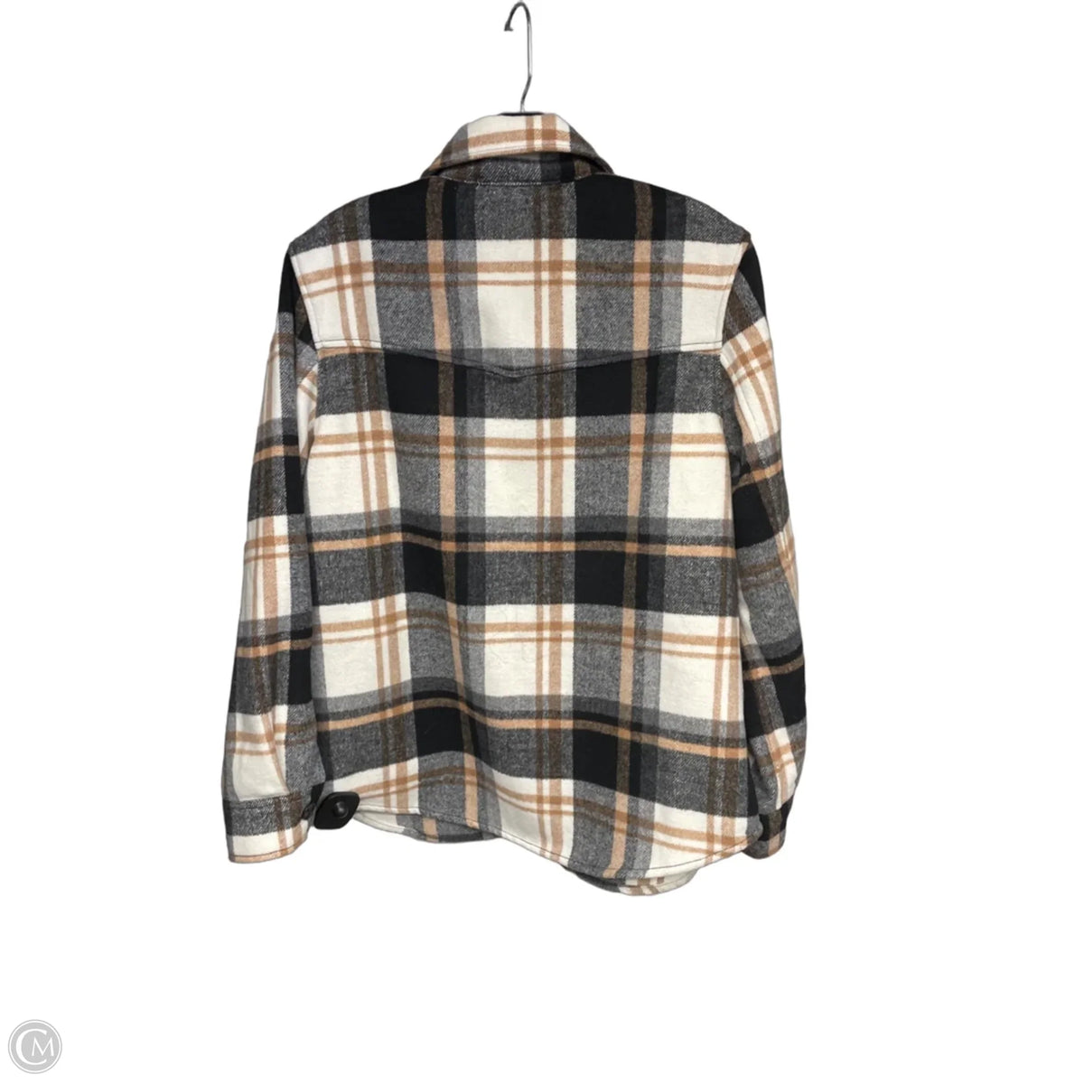 Jacket Shirt By Rails In Plaid Pattern, Size: S