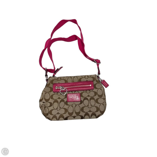 Crossbody Designer By Coach, Size: Small
