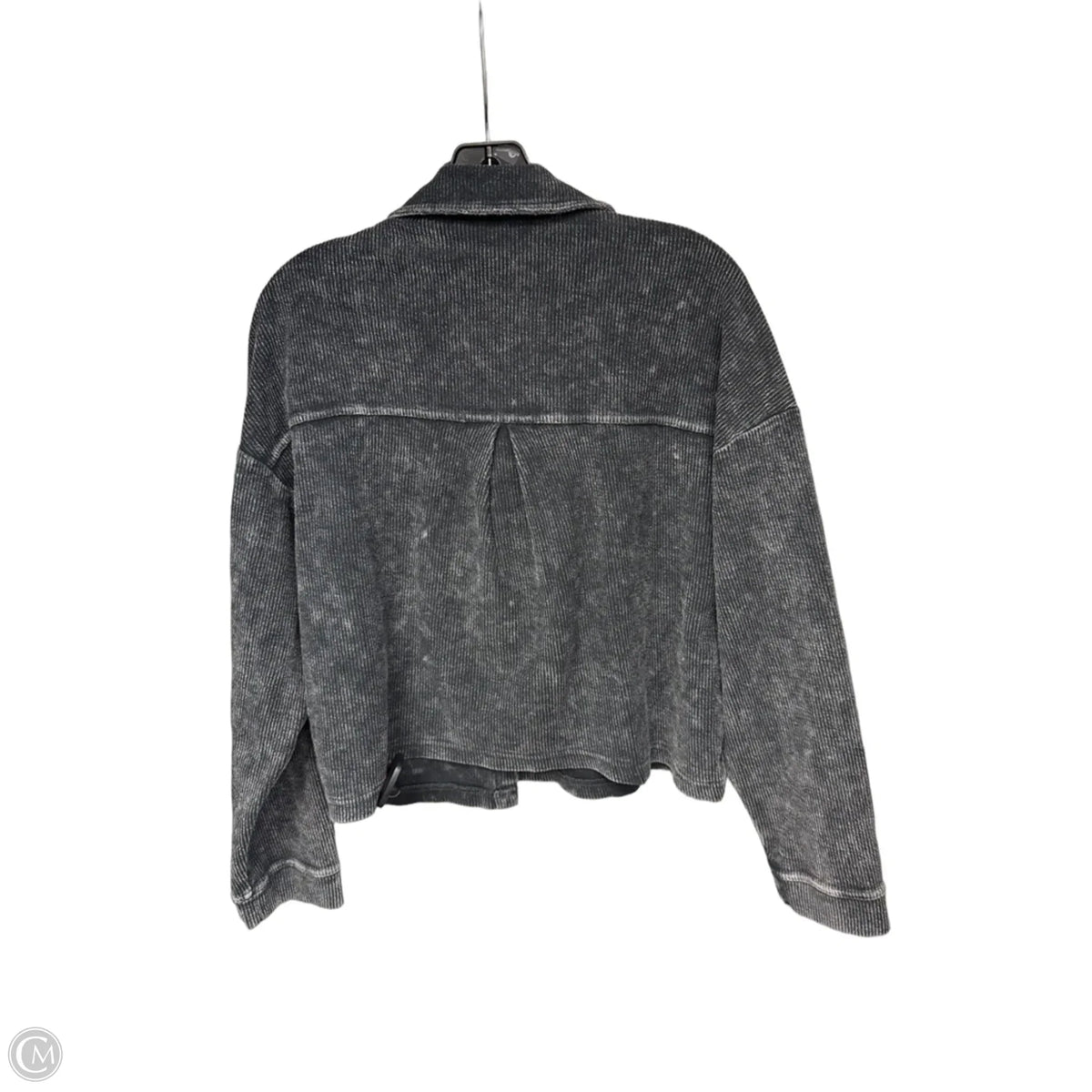 Top Long Sleeve By Pilcro In Grey, Size: Xs