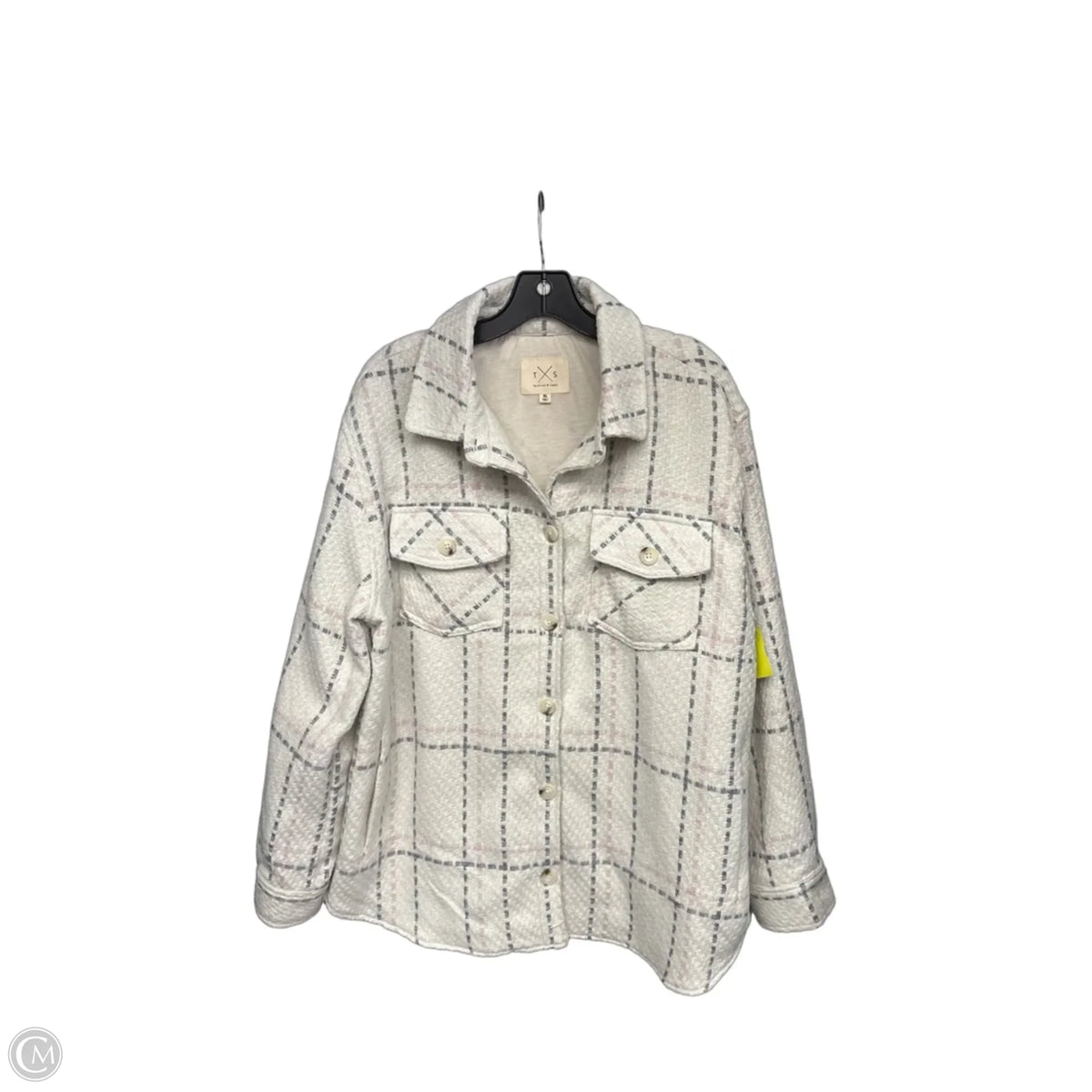 Jacket Shirt By Thread And Supply In Plaid Pattern, Size: Xl