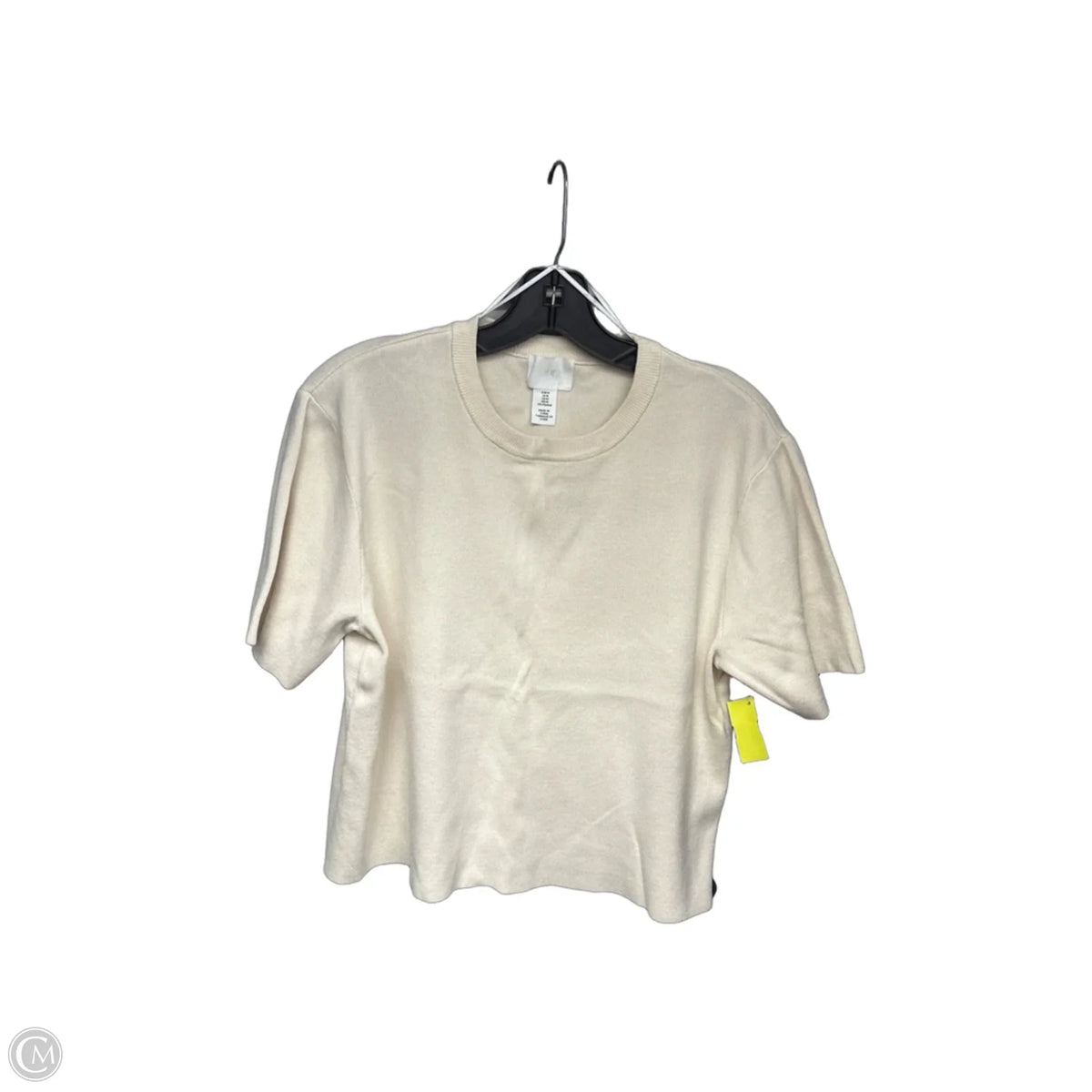 Sweater By H&m In Cream, Size: M