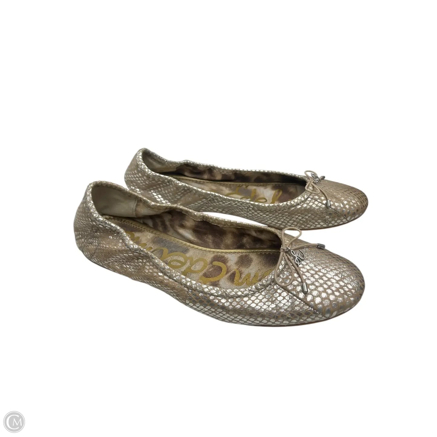 Shoes Flats Ballet By Sam Edelman In Gold, Size: 8.5