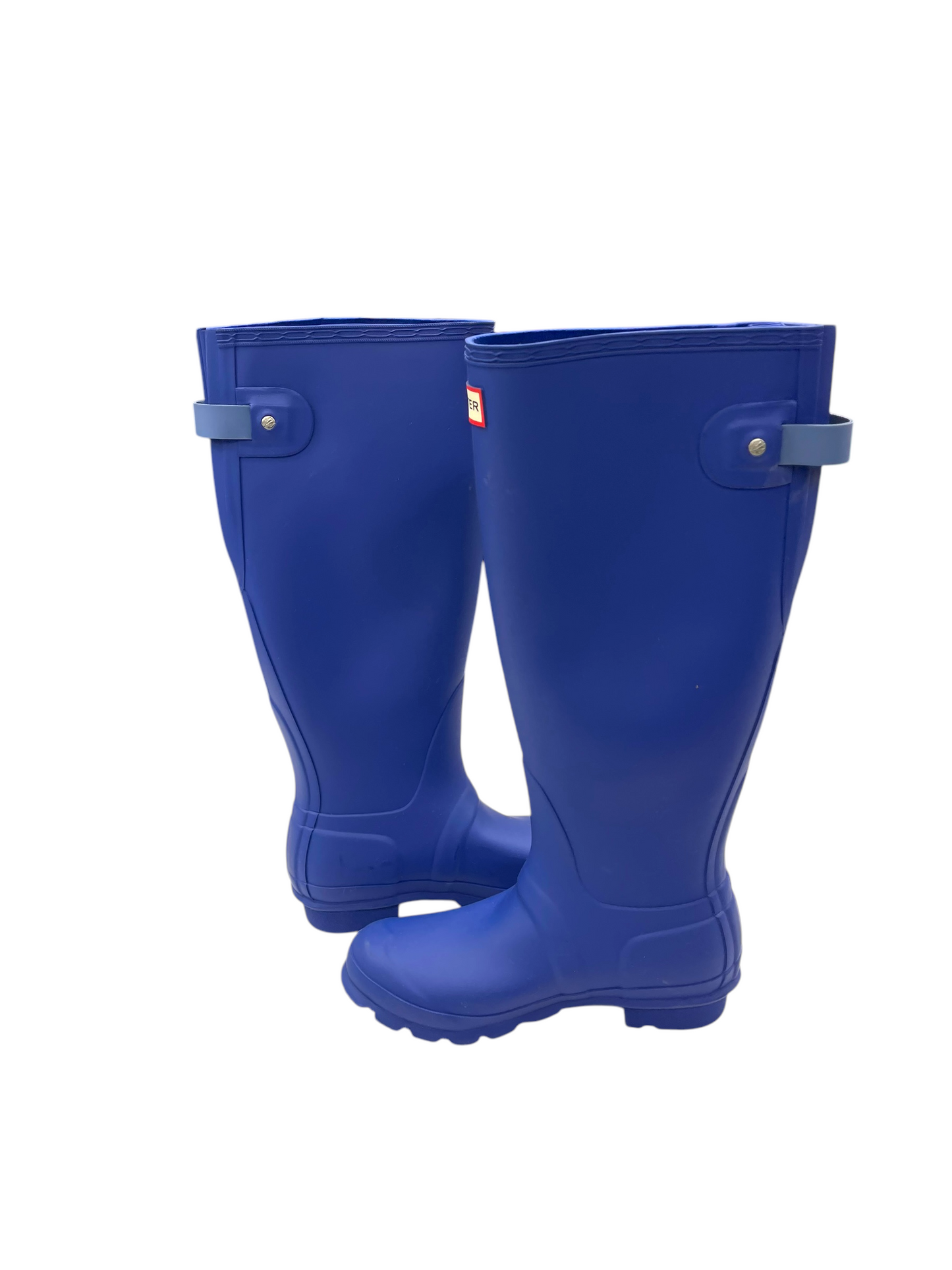 Boots Rain By Hunter In Blue, Size: 5