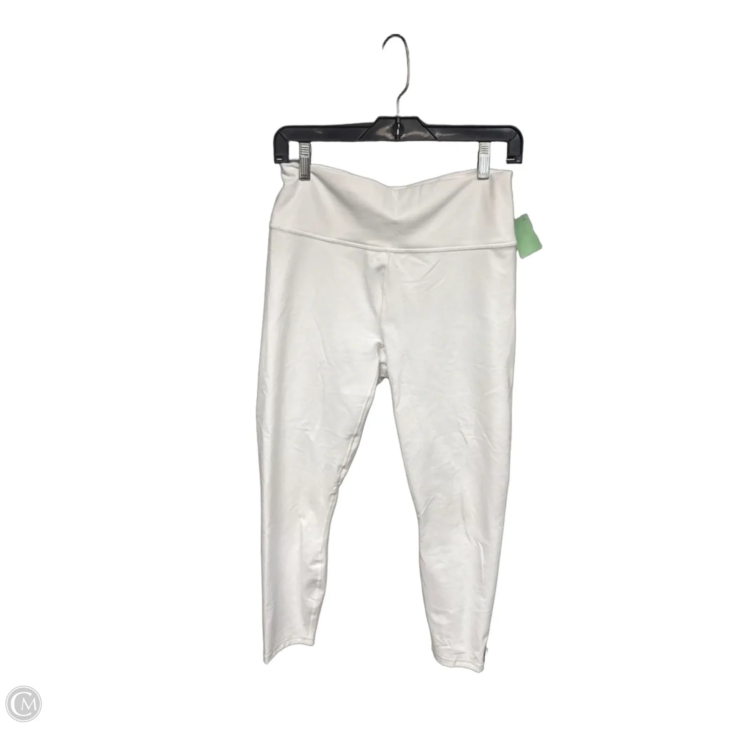 Athletic Leggings By Fabletics In White, Size: L