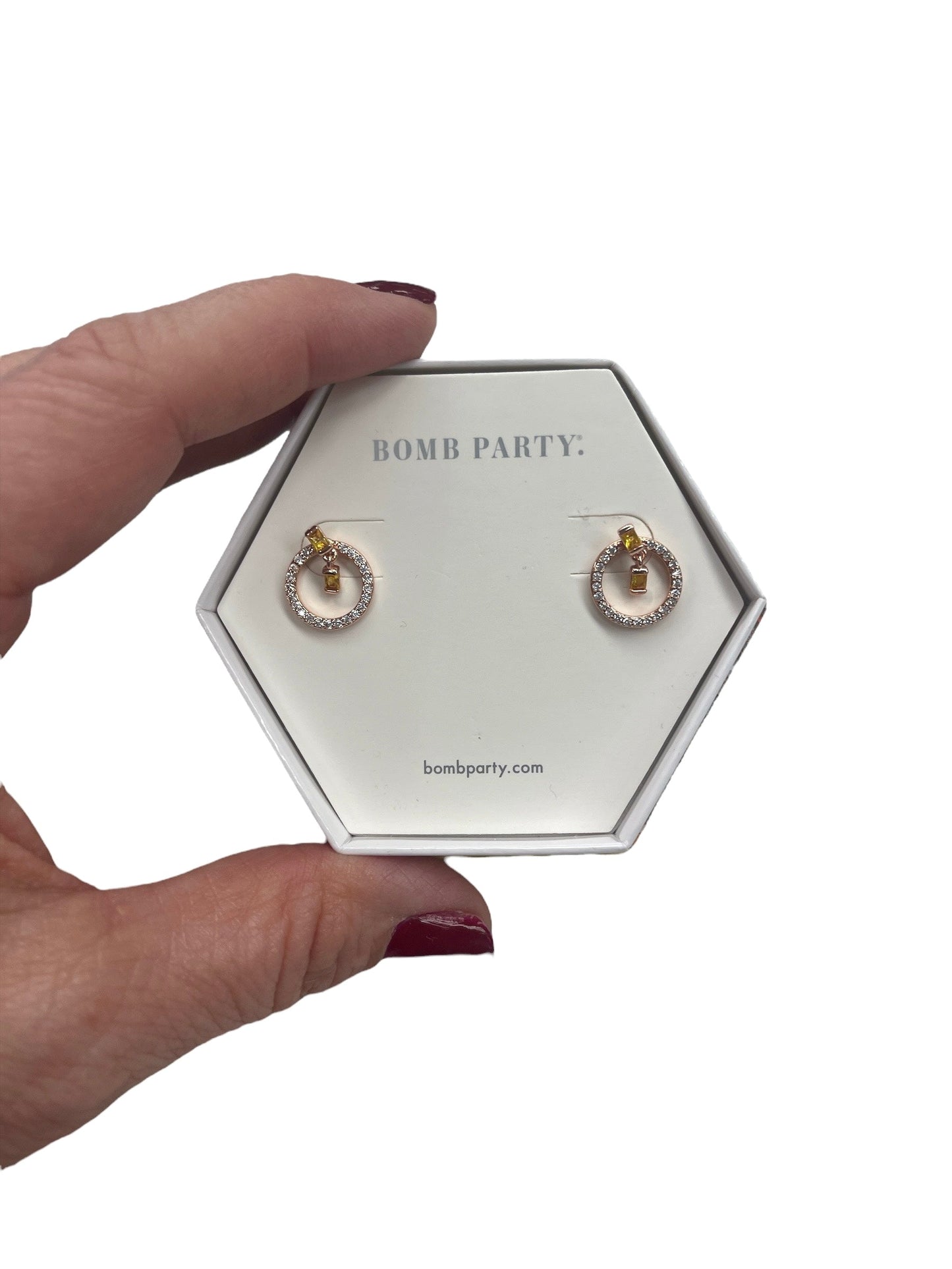 Earrings Dangle/drop By Bomb Party