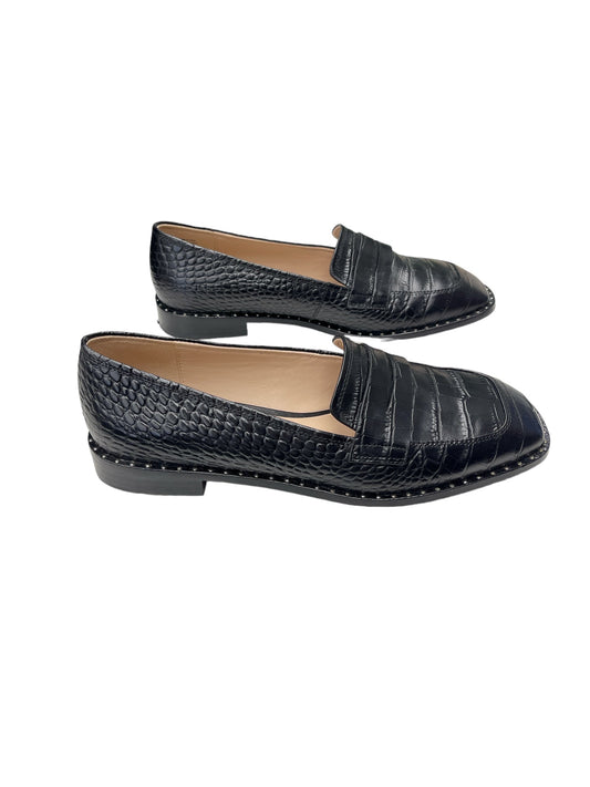 Black Shoes Flats Something Navy, Size 9.5