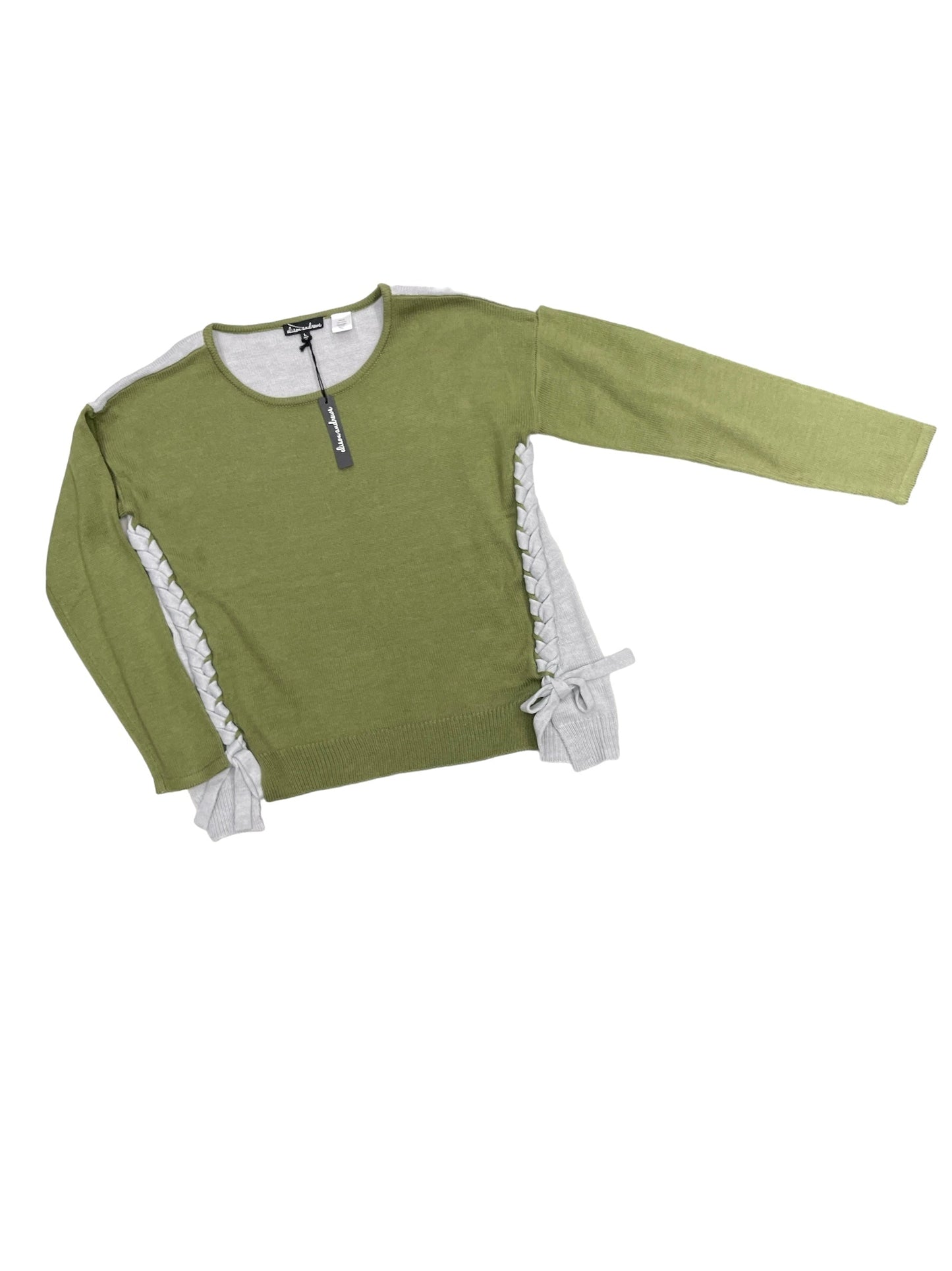 Green & Grey Sweater Clothes Mentor, Size L