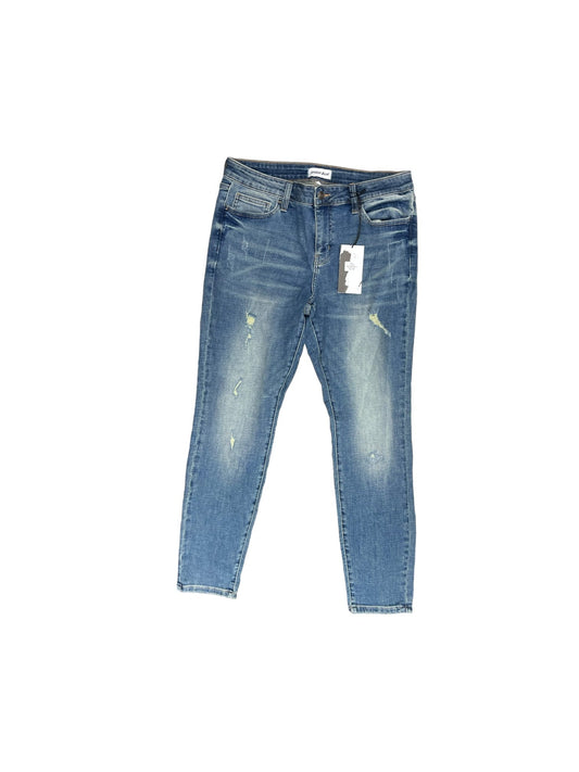 Blue Denim Jeans Straight Clothes Mentor, Size 31