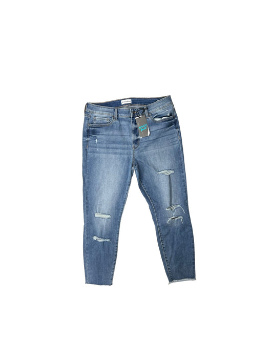 Blue Denim Jeans Straight Clothes Mentor, Size 32