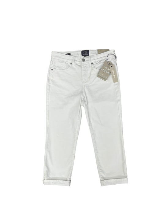 White Capris Not Your Daughters Jeans, Size 2