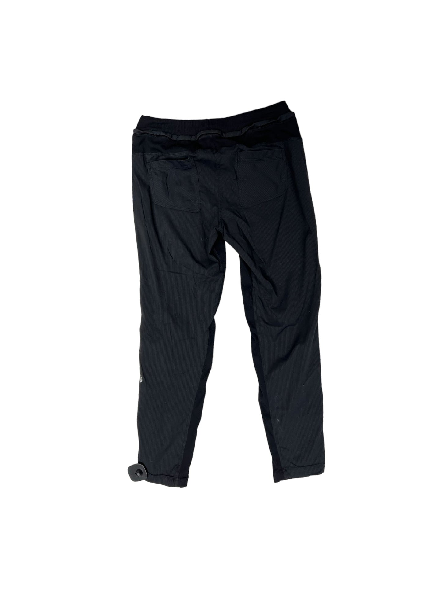 Black Athletic Pants Lululemon, Size 6