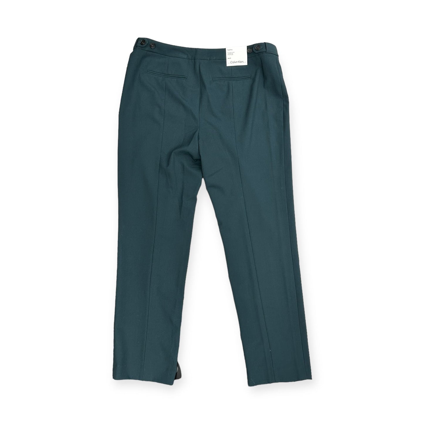 Green Pants Dress Calvin Klein, Size 12