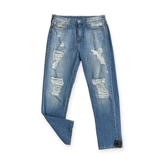 Blue Denim Jeans Straight True Religion, Size 29
