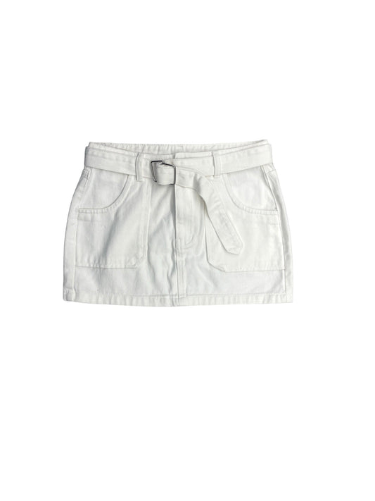 White Skirt Mini & Short Shein, Size M