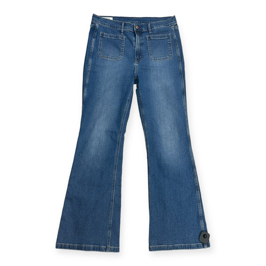 Blue Denim Jeans Flared Gap, Size 14