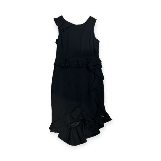 Black Dress Party Midi Cma, Size 8