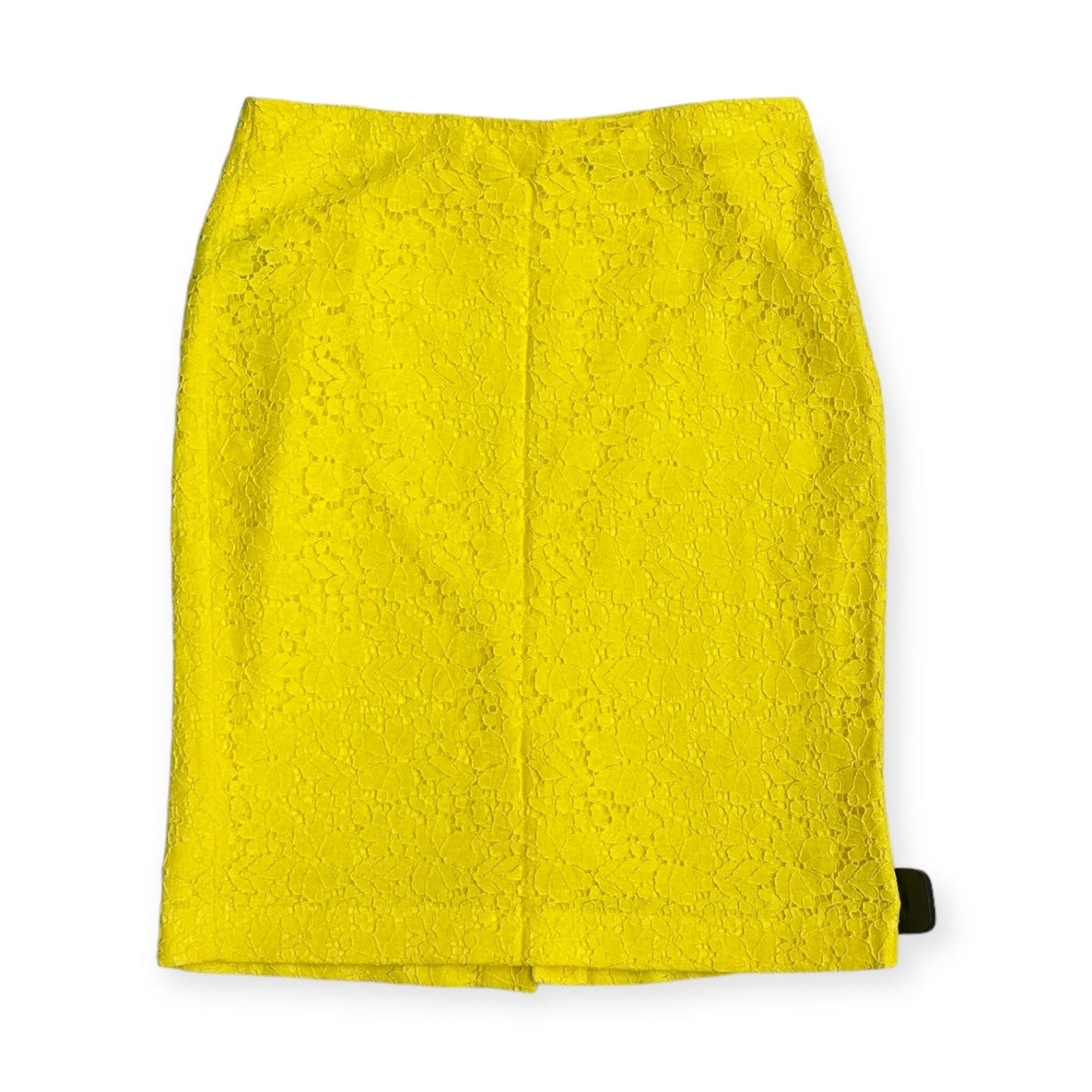 Yellow Skirt Midi Ann Taylor, Size 6