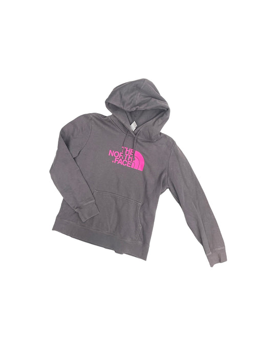 Grey & Pink Sweatshirt Hoodie The North Face, Size L