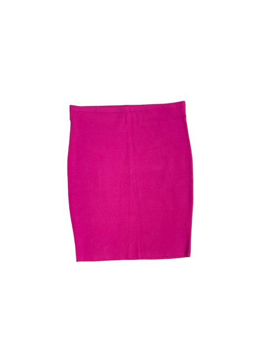 Skirt Midi By Express In Pink, Size: L