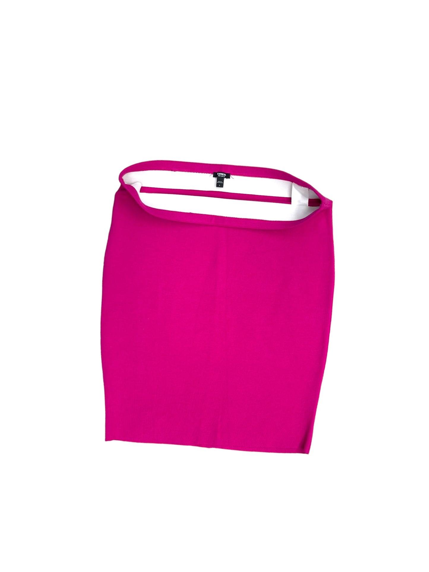 Skirt Midi By Express In Pink, Size: L