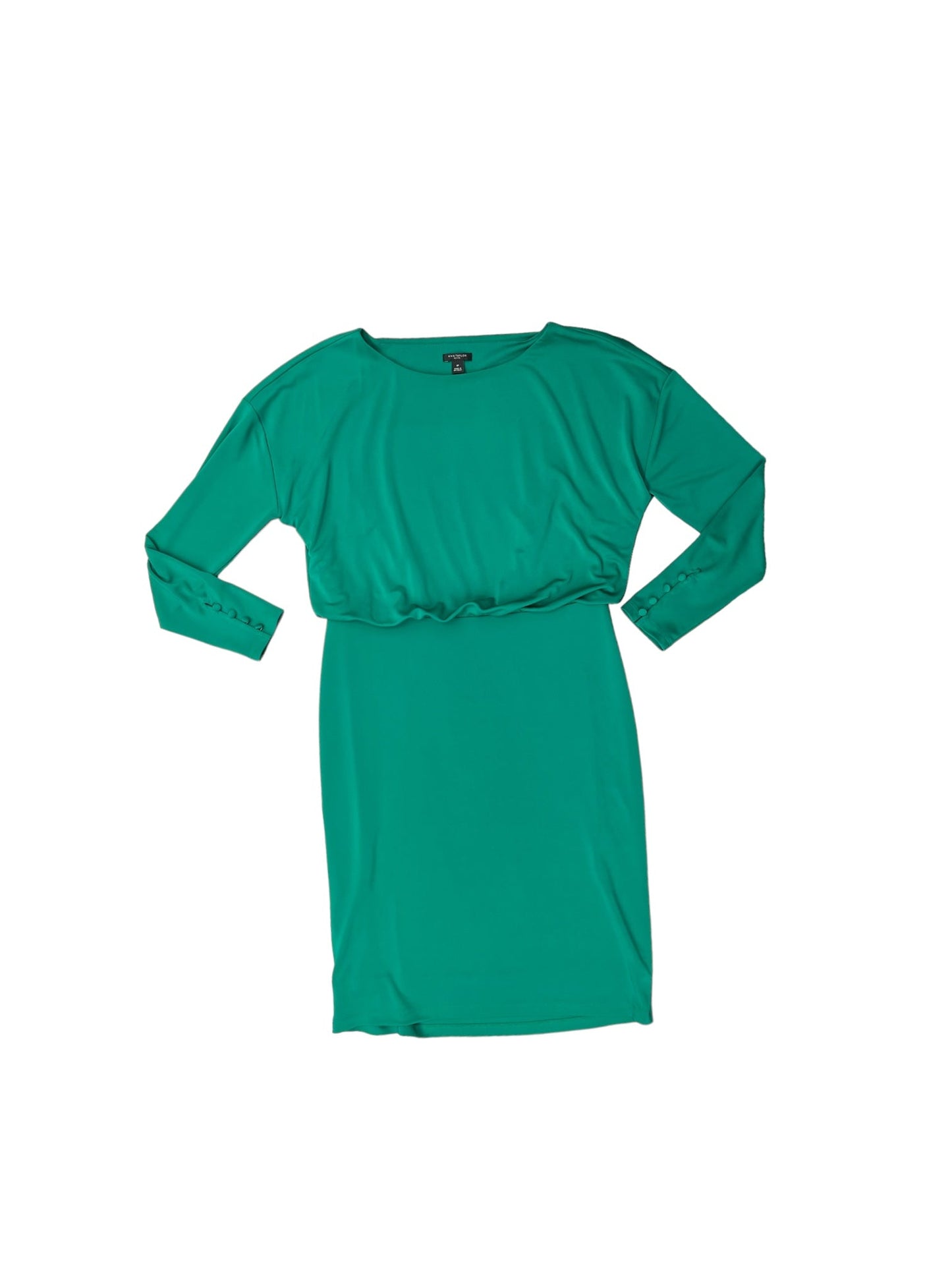 Dress Party Midi By Ann Taylor In Green, Size: 8petite