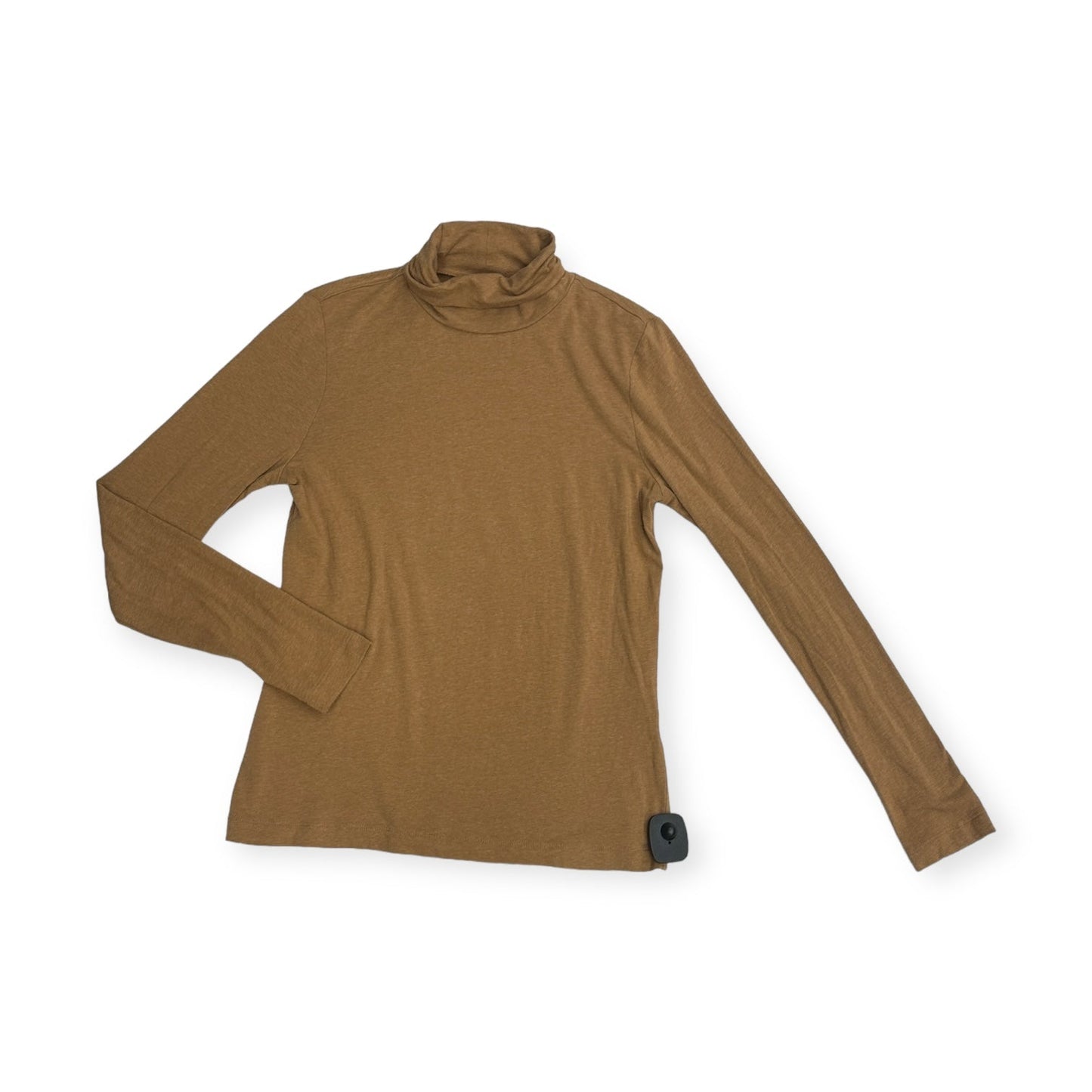 Top Long Sleeve By Banana Republic In Brown, Size: S