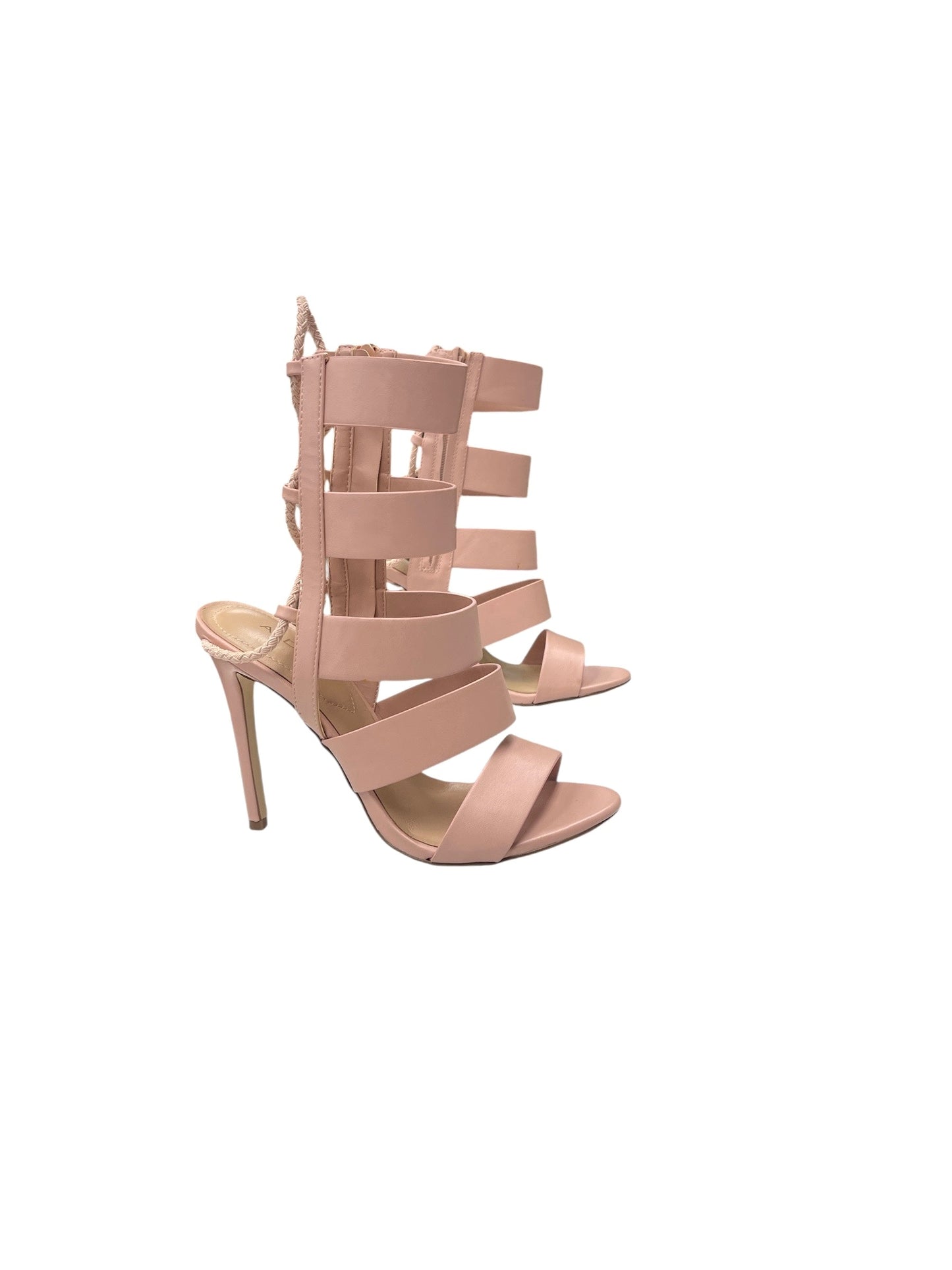 Shoes Heels Stiletto By Aldo In Pink, Size: 8