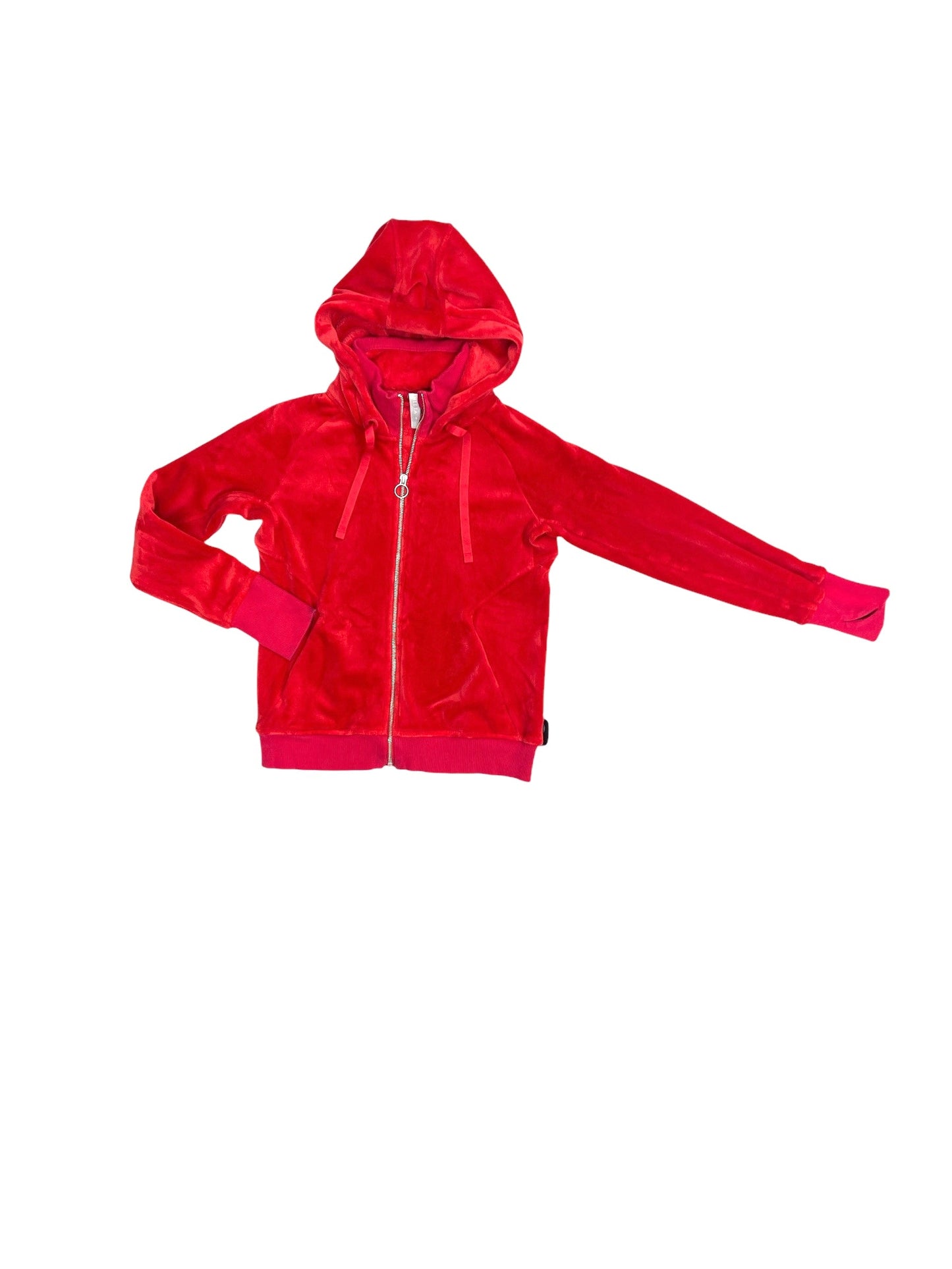 Sweatshirt Hoodie By Athleta In Red, Size: S