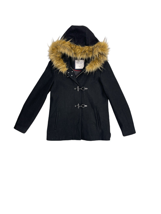 Coat Other By Tommy Hilfiger In Black & Tan, Size: Xs