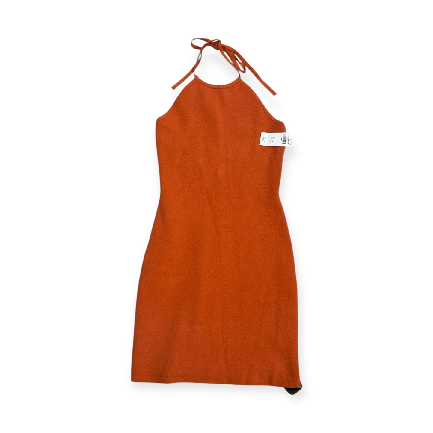 Dress Casual Midi By Abercrombie And Fitch In Orange, Size: S