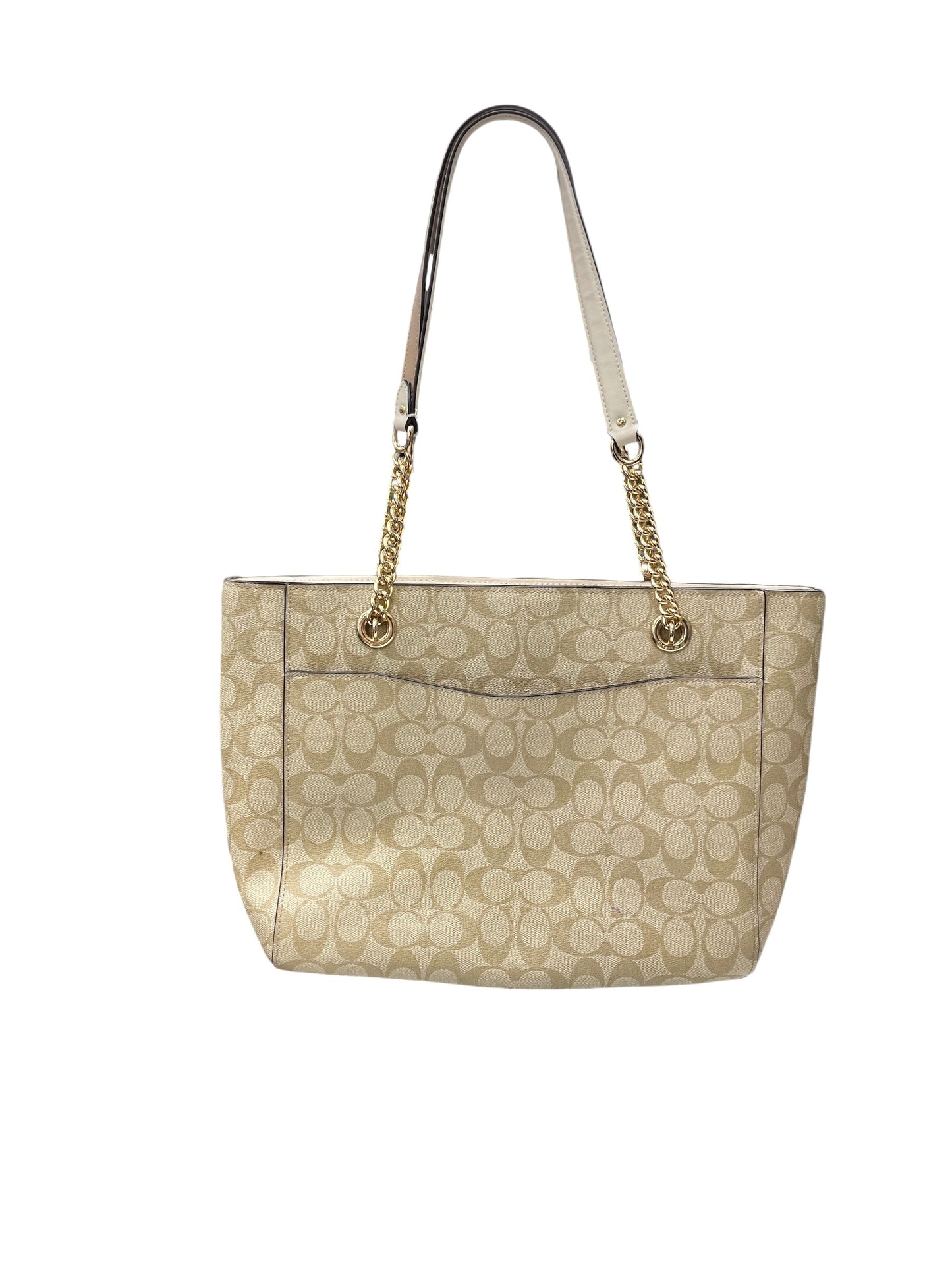 Tote Designer By Coach, Size: Large