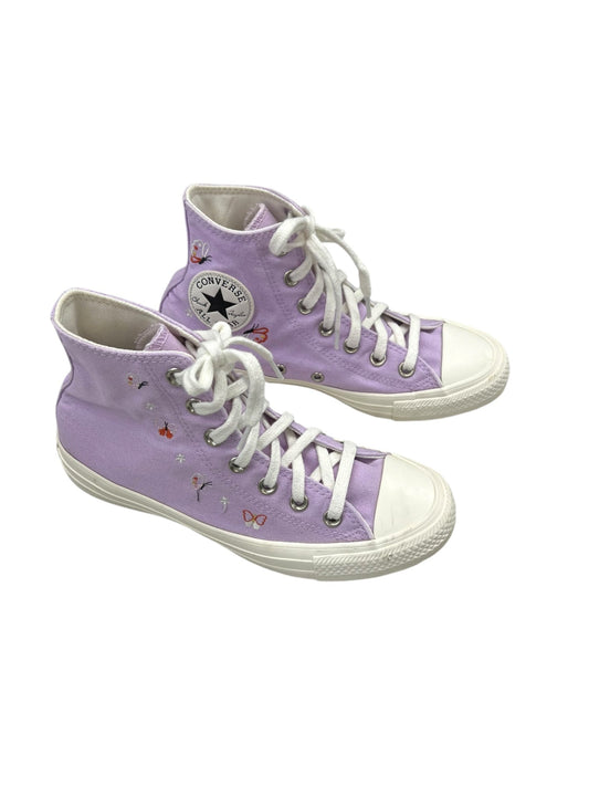 Shoes Athletic By Converse In Purple, Size: 7.5