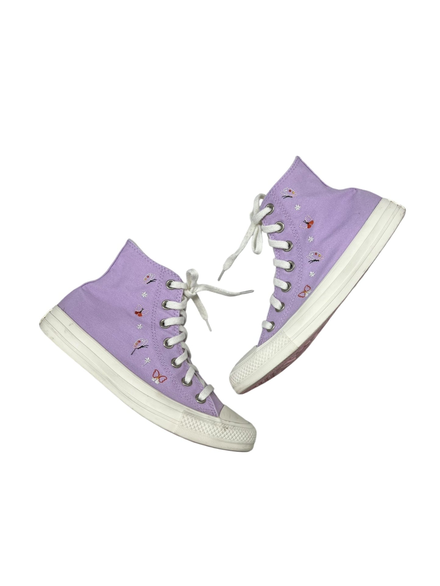 Shoes Athletic By Converse In Purple, Size: 7.5