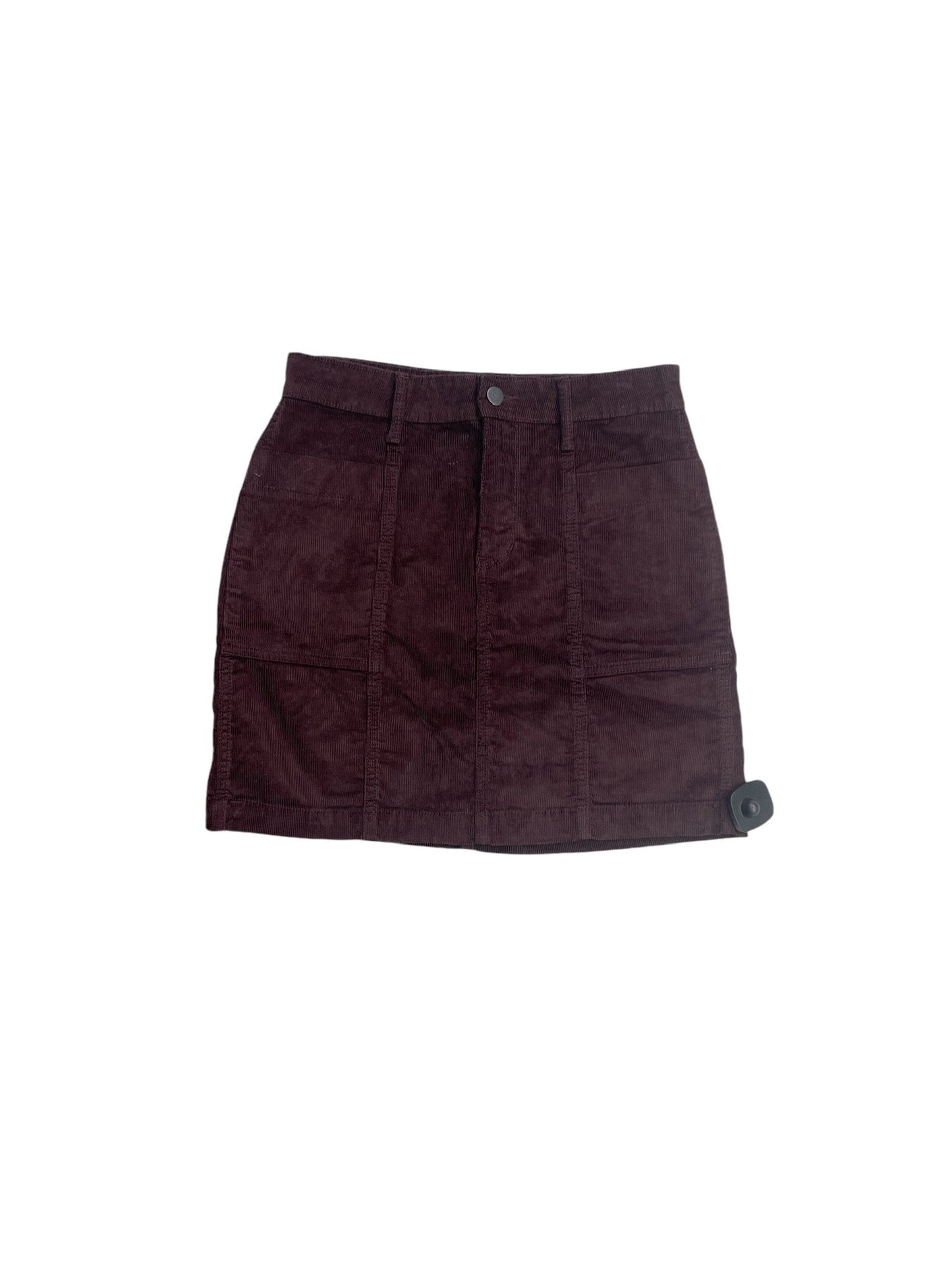 Skirt Midi By Old Navy In Maroon, Size: S