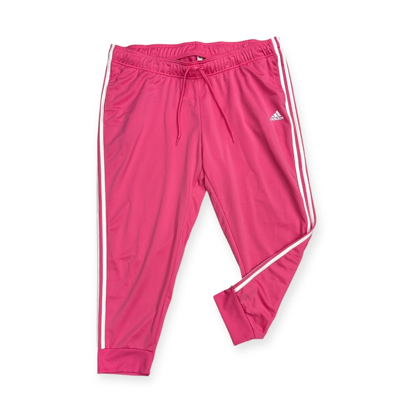 Athletic Pants By Adidas In Pink, Size: 3x