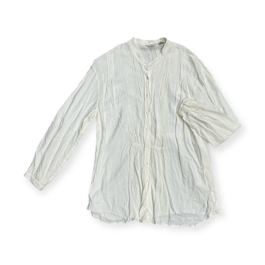 Top Long Sleeve By J. Jill In Cream, Size: L