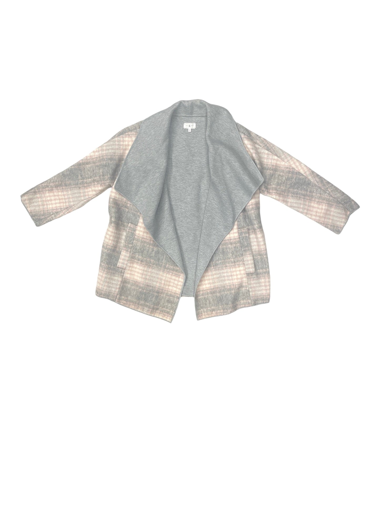 Coat Peacoat By Lou And Grey In Grey & Pink, Size: Xs