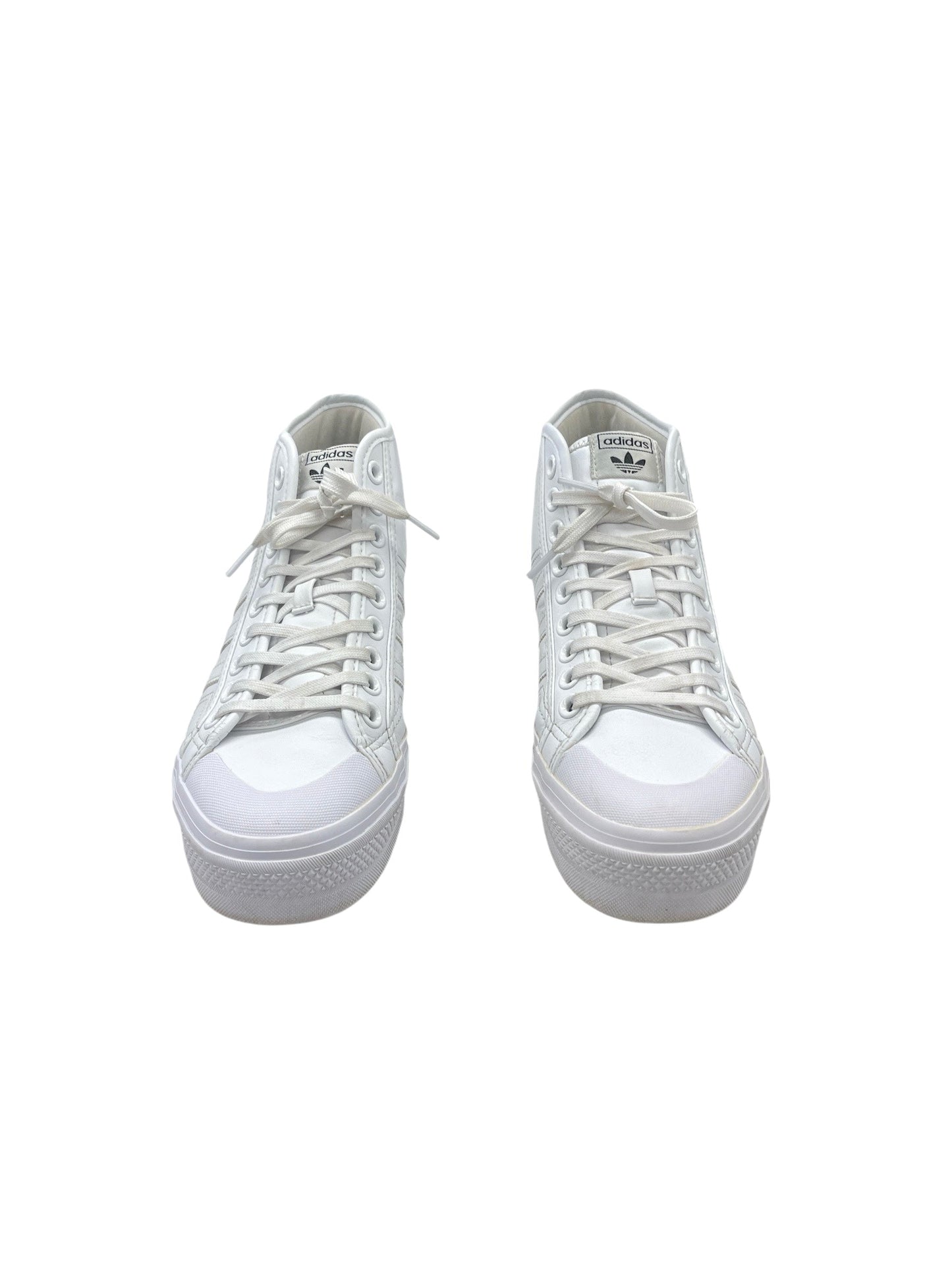 Shoes Athletic By Adidas In White, Size: 8.5