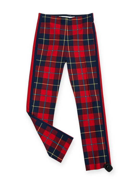 Pants Leggings By Gretchen Scott In Plaid Pattern, Size: S