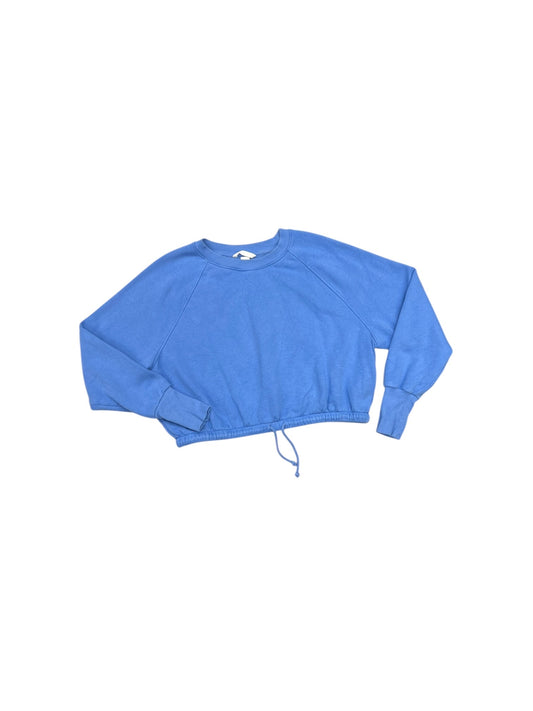 Top Long Sleeve By H&m In Blue, Size: M