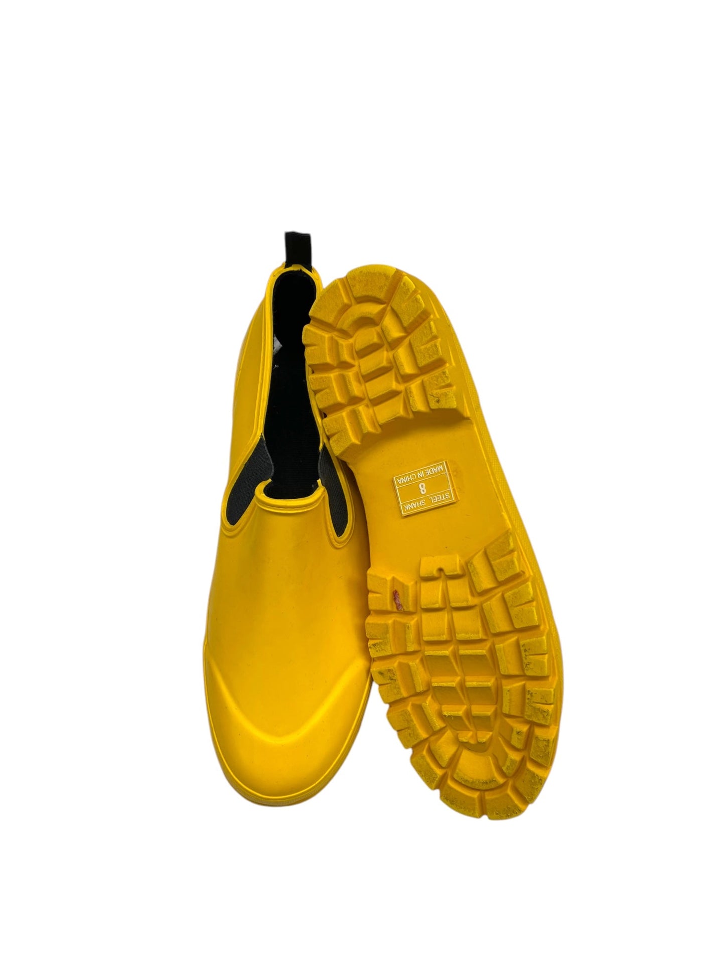 Shoes Athletic By Clothes Mentor In Yellow, Size: 8