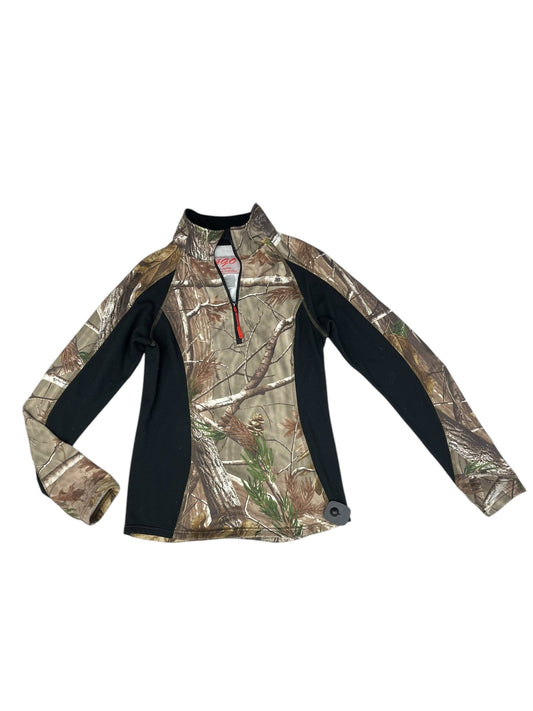 Athletic Jacket By Clothes Mentor In Camouflage Print, Size: S