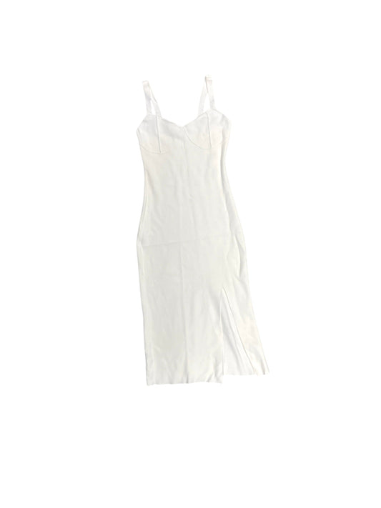 Dress Casual Maxi By Abercrombie And Fitch In Cream, Size: M