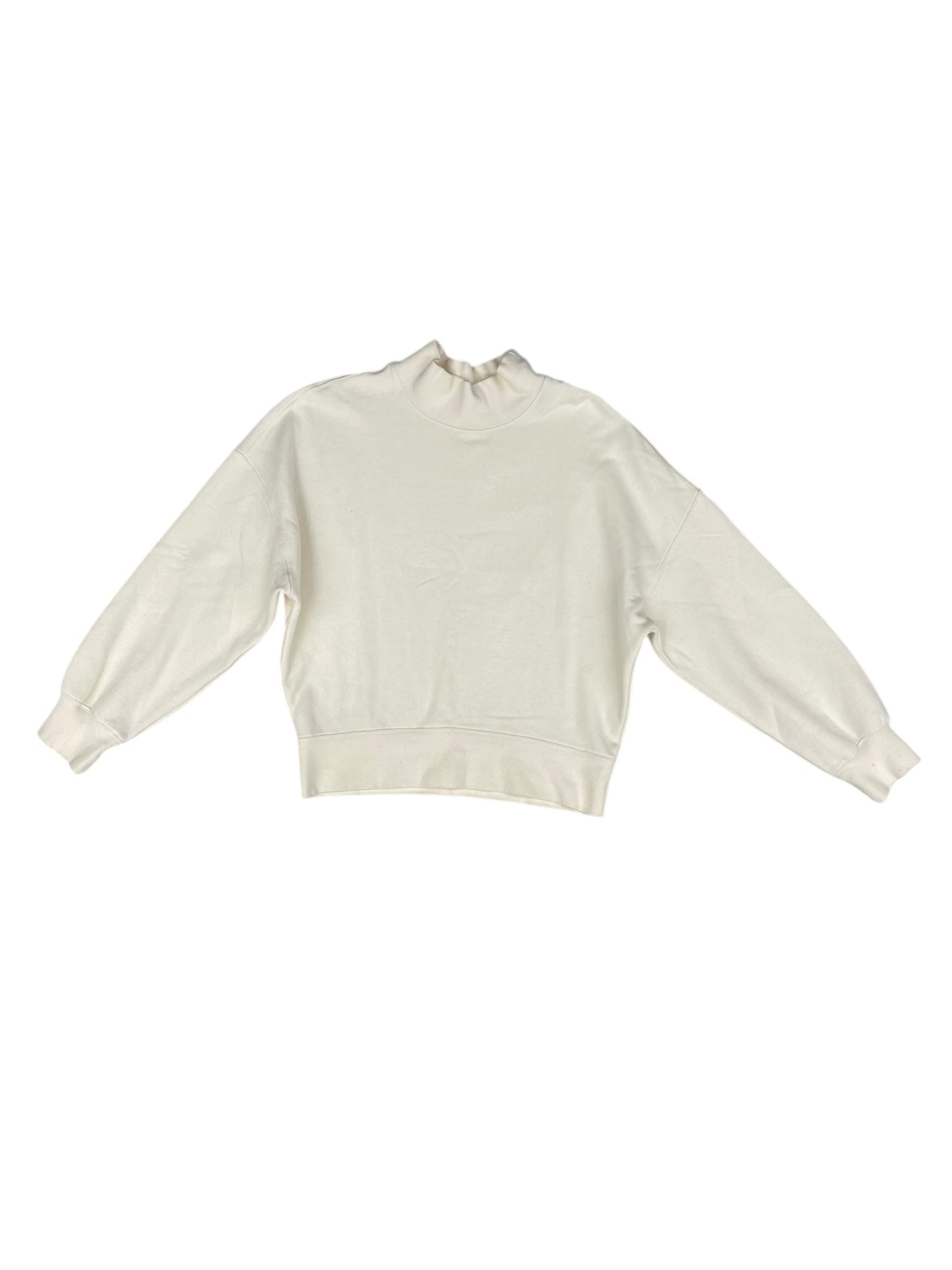 Sweatshirt Collar By Rails In Cream, Size: M