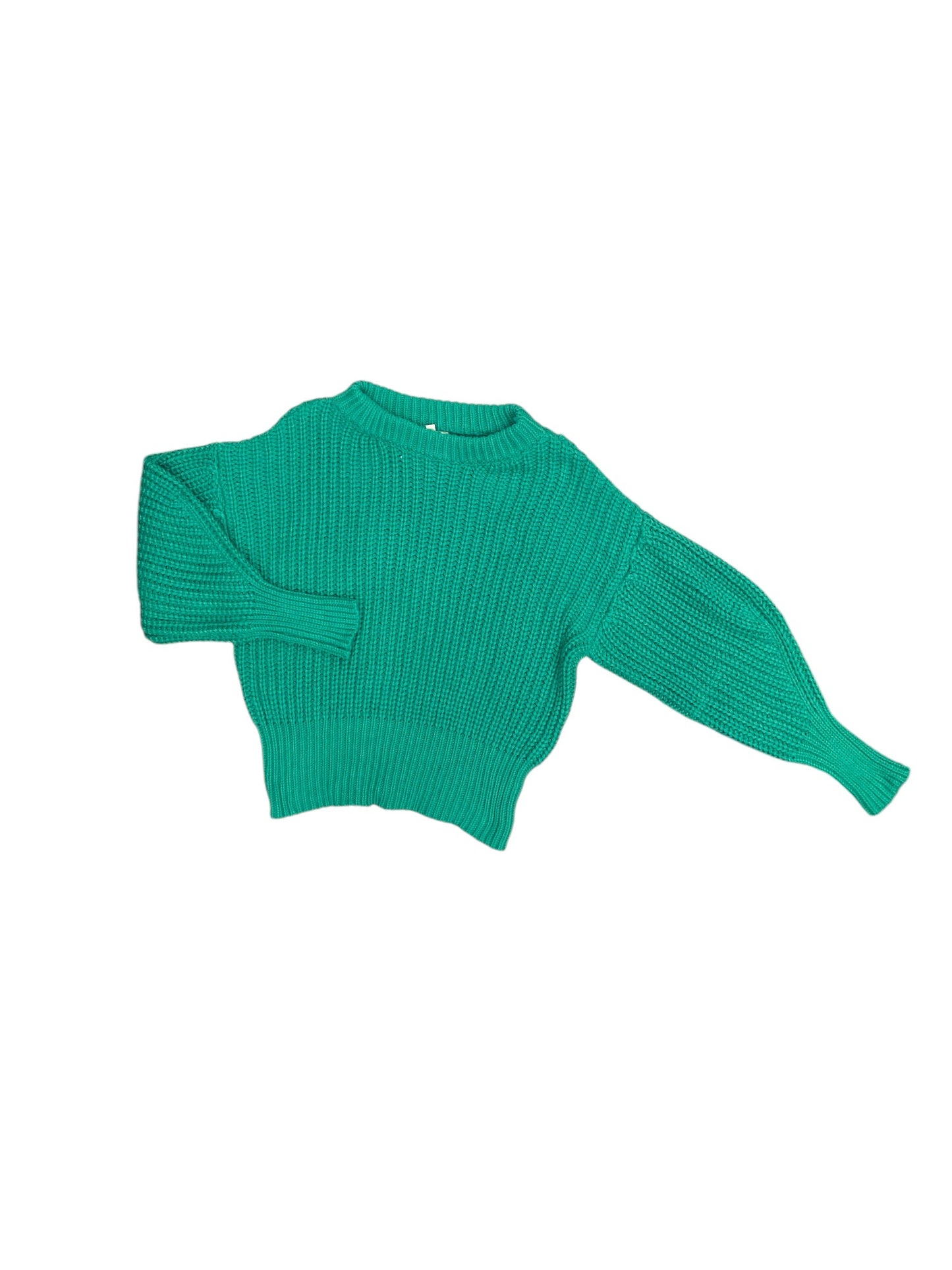 Sweater By Ee Some In Green, Size: L