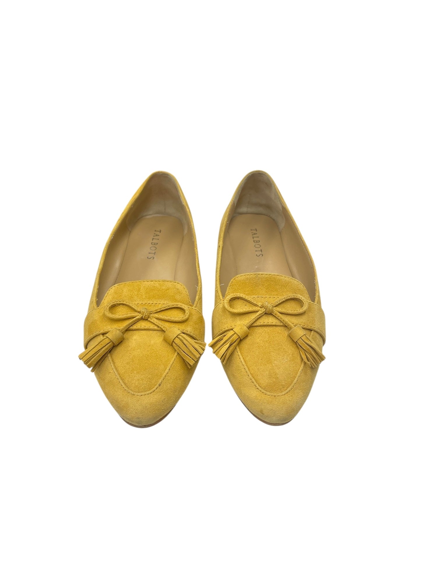 Shoes Flats By Talbots In Yellow, Size: 7.5