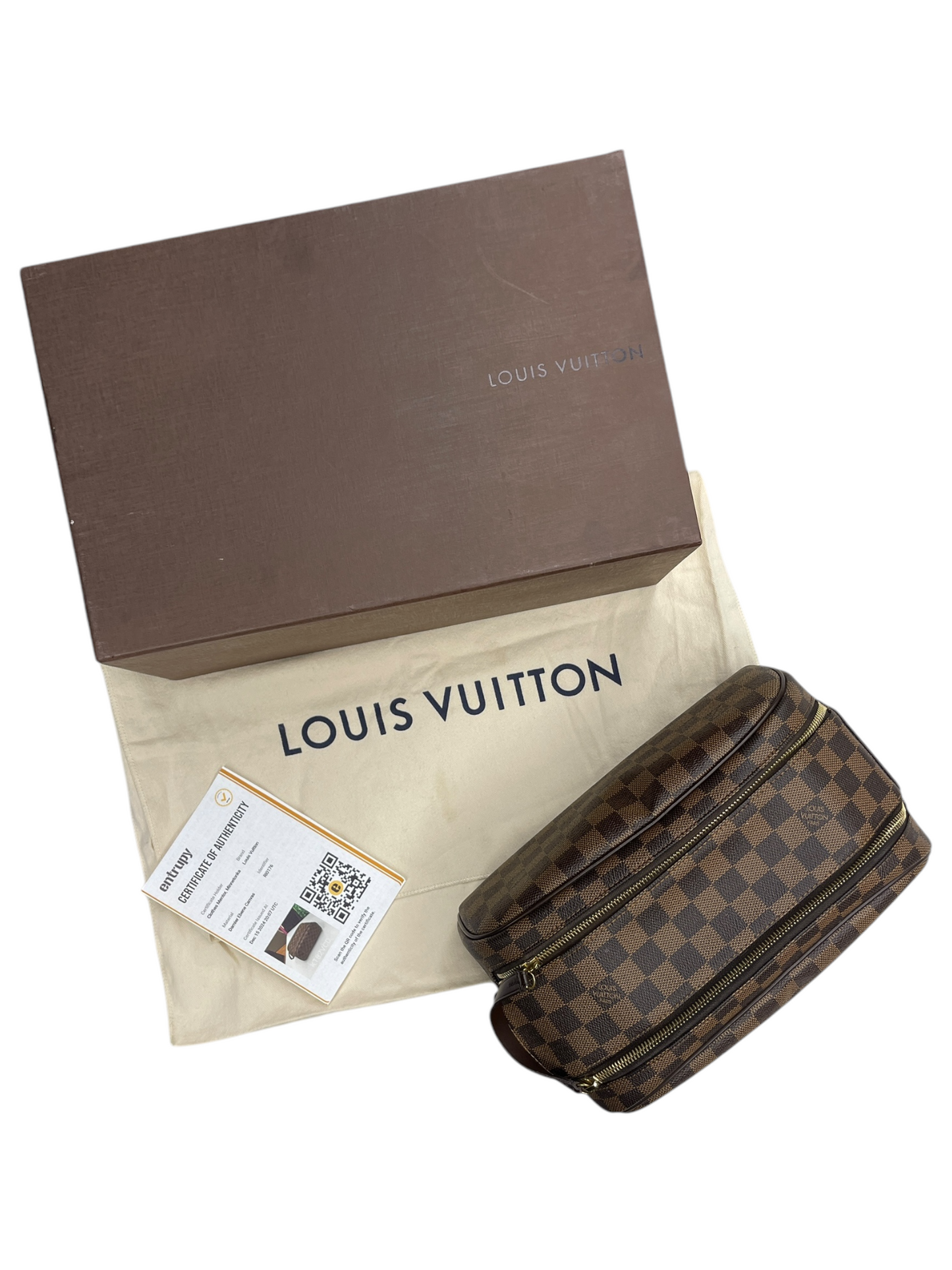 Makeup Bag Designer By Louis Vuitton, Size: Large