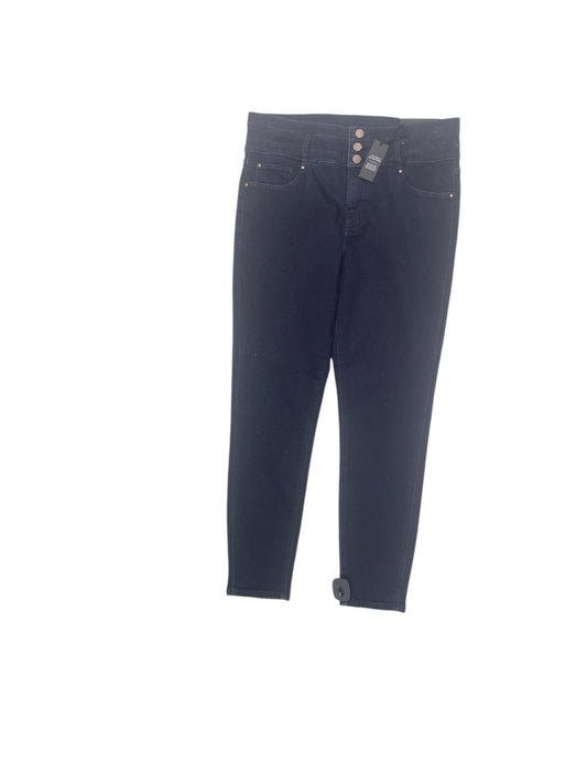 Jeans Skinny By Ann Taylor In Blue Denim, Size: 10