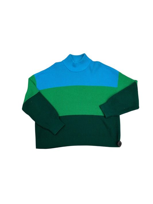 Sweater By New York And Co In Blue & Green, Size: Xl