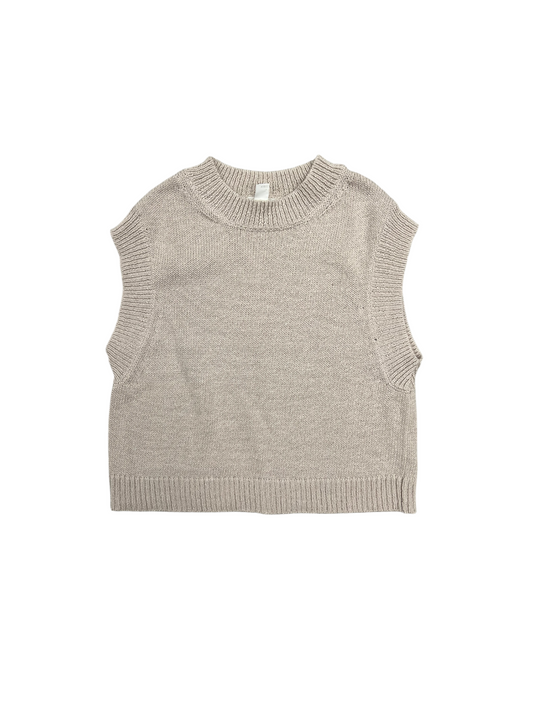 Vest Sweater By H&m In Beige, Size: L